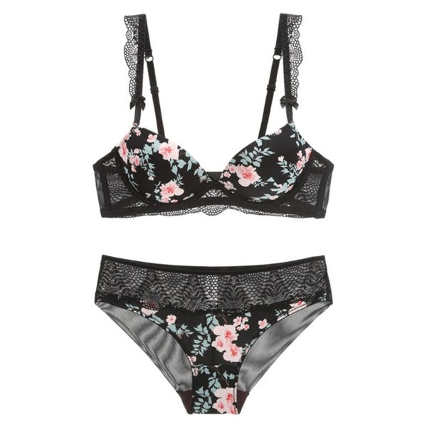women's lace bra, girly print lace, bowknot bra, gather together, comfortable and breathable bra set wt086 c1211, Black;white
women's lace bra, girly print lace, bowknot bra, gather together, comfortable and breathable bra set wt086 c1211, Black;white