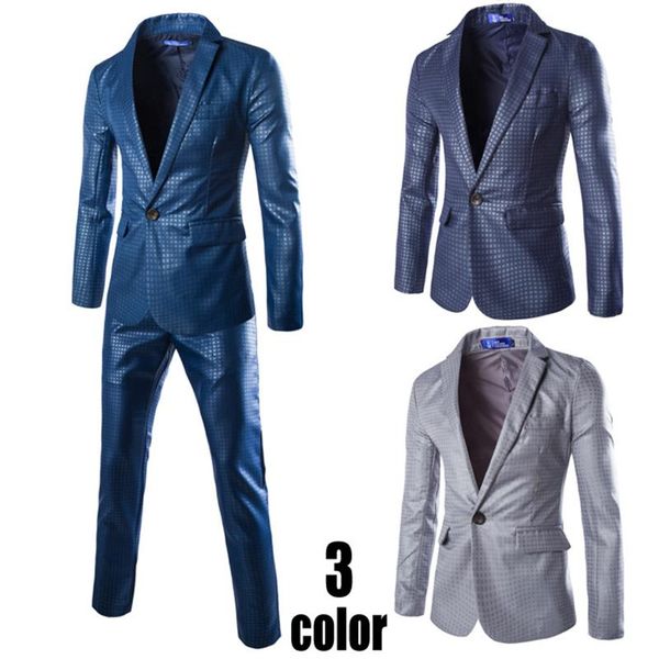 jackets+pants) 2021 new arrival single-button men suits slim fit formal business dress wedding suits blazer, White;black
jackets+pants) 2021 new arrival single-button men suits slim fit formal business dress wedding suits blazer, White;black