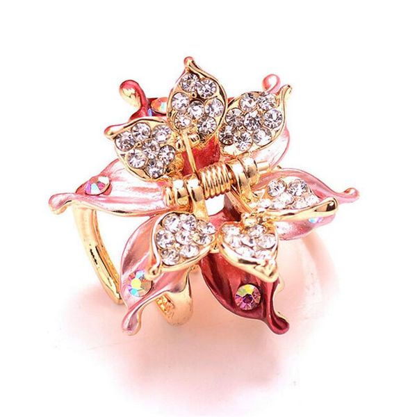 elegant women hair accessories 3 d flowers hair clip enamel crystal crab clip perfect gift for girls wedding jewelry, Golden;silver
elegant women hair accessories 3 d flowers hair clip enamel crystal crab clip perfect gift for girls wedding jewelry, Golden;silver