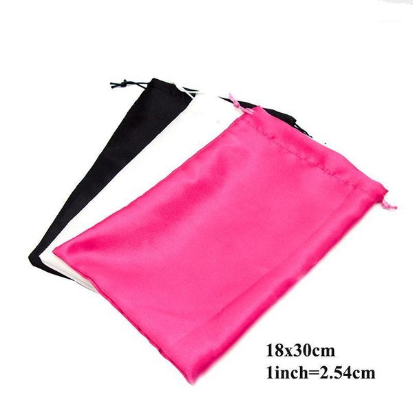 gift wrap inventory blank white or black pink satin bag 18x30cm drawstring polyester silk for virgin hair party favor1
gift wrap inventory blank white or black pink satin bag 18x30cm drawstring polyester silk for virgin hair party favor1