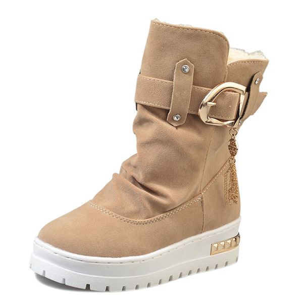 2021 the new fashion chain buckle platform ankle for longer size stuffed warm boots woman thick winter shoes znjj, Black
2021 the new fashion chain buckle platform ankle for longer size stuffed warm boots woman thick winter shoes znjj, Black