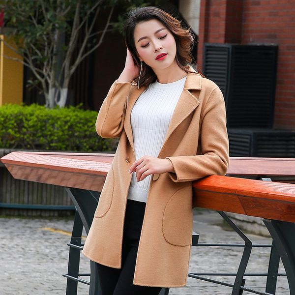 wool double-sided coat long korean ladies winter coats woman jacket mujer shelter 2020 kj399 hf89, Black
wool double-sided coat long korean ladies winter coats woman jacket mujer shelter 2020 kj399 hf89, Black