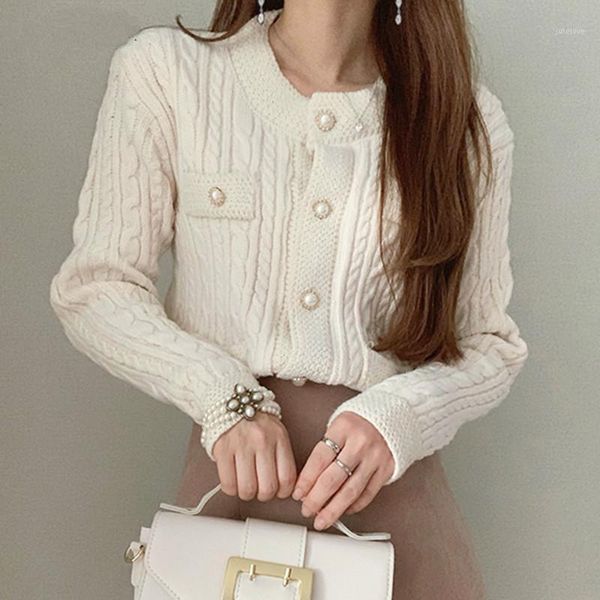 2020 new long sleeve sweater women twist patchwork o-neck solid elegant cardigan winter coats single breasted womens sweaters1, White
2020 new long sleeve sweater women twist patchwork o-neck solid elegant cardigan winter coats single breasted womens sweaters1, White