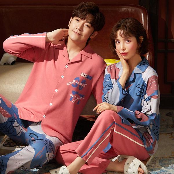 men's sleepwear jammies autumn couples lovers nightwear pyjamas cke purecotton turn-down collar button-down long sleeve trousers boy gi, Black;brown
men's sleepwear jammies autumn couples lovers nightwear pyjamas cke purecotton turn-down collar button-down long sleeve trousers boy gi, Black;brown