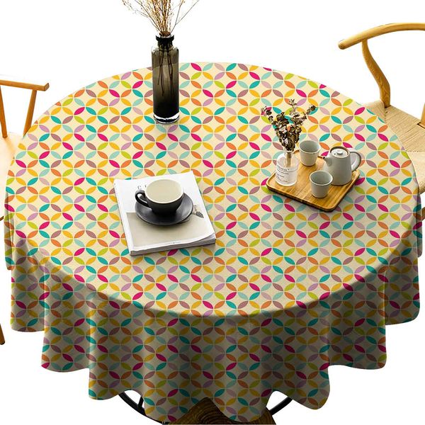 waterproof round table cover vintage colorful flower of life pattern retro arrangement circular oriental motifs
waterproof round table cover vintage colorful flower of life pattern retro arrangement circular oriental motifs