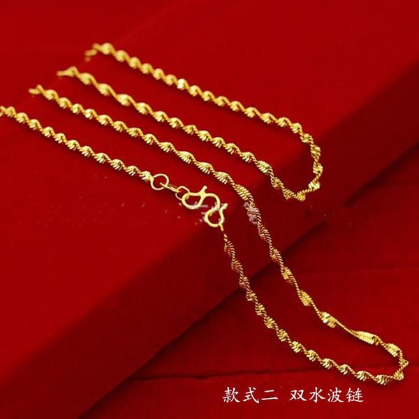 chains gift imitation gold geometric 3d chain necklace ladies clavicle water wave box snake bone jewelry, Silver
chains gift imitation gold geometric 3d chain necklace ladies clavicle water wave box snake bone jewelry, Silver