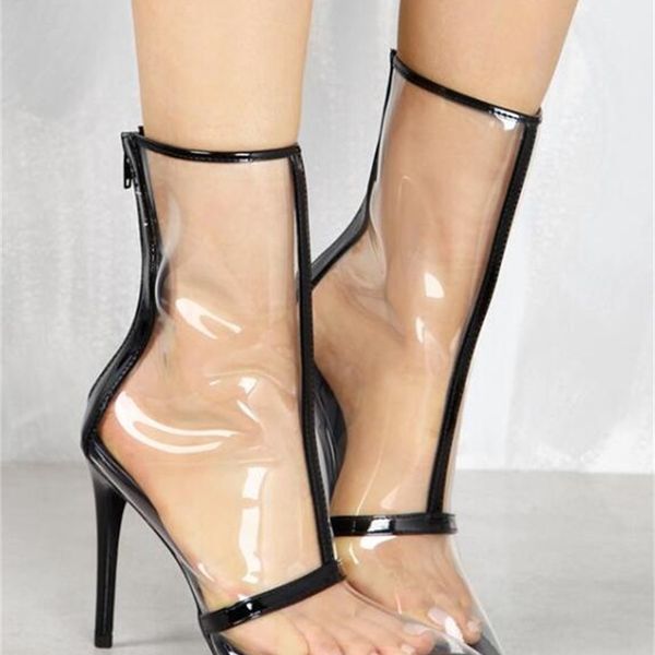 selling pvc transparent women ankle peep toe high belt leather from straight ladies stiletto boots dbuj, Black
selling pvc transparent women ankle peep toe high belt leather from straight ladies stiletto boots dbuj, Black