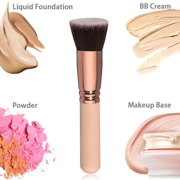 champagne makeup brushes flat foundation brush repair liquid cream powder brush contour makeup maquillaje
champagne makeup brushes flat foundation brush repair liquid cream powder brush contour makeup maquillaje