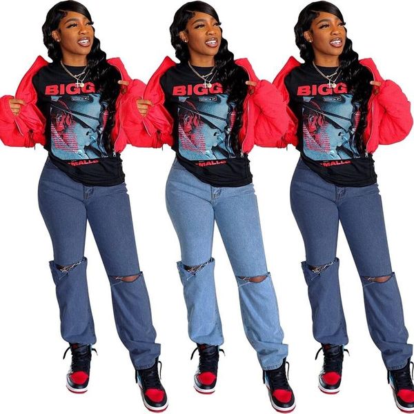 women's jeans 2021 spring jean for womens clothing loose hole denim pants casual fashion style 2 colors, Blue
women's jeans 2021 spring jean for womens clothing loose hole denim pants casual fashion style 2 colors, Blue