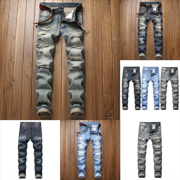 ro5er men ripped jeans jeans hole quality biker high pencil pants street fit denim slim fashion men's hole man skinny brand, Black
ro5er men ripped jeans jeans hole quality biker high pencil pants street fit denim slim fashion men's hole man skinny brand, Black