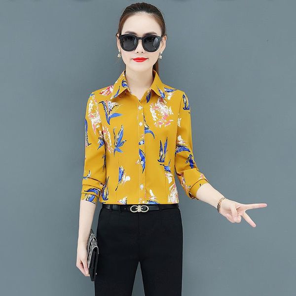 women's blouses & shirts vintage long sleeve print women blouse spring plus size 5xl fashion ladies casual button slim work office, White
women's blouses & shirts vintage long sleeve print women blouse spring plus size 5xl fashion ladies casual button slim work office, White