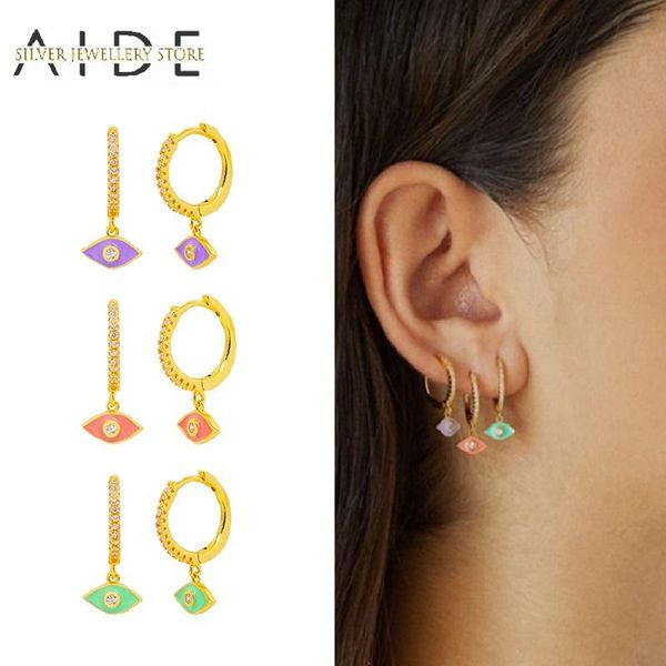 hoop & huggie aide geometric eye pendientes earrings for women trendy green/purple/pink eyes piercing earings silver 925 jewelry brincos, Golden;silver
hoop & huggie aide geometric eye pendientes earrings for women trendy green/purple/pink eyes piercing earings silver 925 jewelry brincos, Golden;silver
