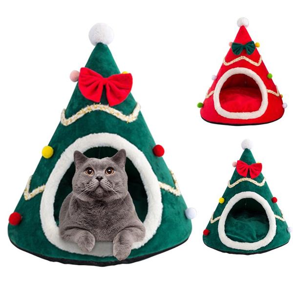 cat beds & furniture durable bed accessories cute dog for small dogs christmas tree shape tent winter warm soft nest kitten mat pet product
cat beds & furniture durable bed accessories cute dog for small dogs christmas tree shape tent winter warm soft nest kitten mat pet product