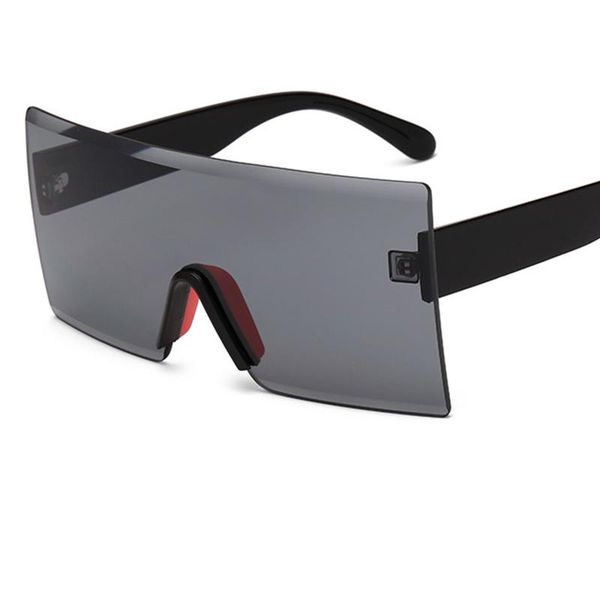 sunglasses oversized gradient square women 2021 vintage rimless for men black feminino, White;black
sunglasses oversized gradient square women 2021 vintage rimless for men black feminino, White;black