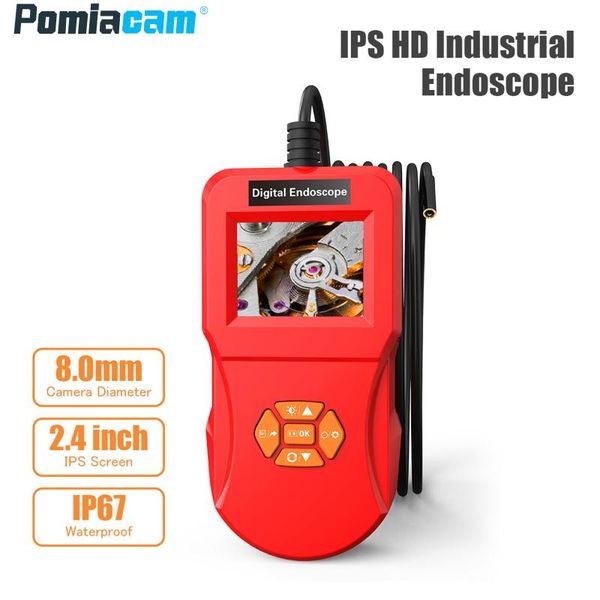 2.4inch handhold screen industrial handheld borescope 8mm inspection snake camera with usb charge battery im127
2.4inch handhold screen industrial handheld borescope 8mm inspection snake camera with usb charge battery im127