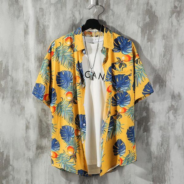 2019 new arrival summer men's shirts short-sleeved hawaii shirt men beach printed plus size breathable brand clothing1, White;black
2019 new arrival summer men's shirts short-sleeved hawaii shirt men beach printed plus size breathable brand clothing1, White;black
