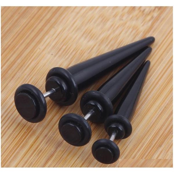 black uv acrylic fake ear plugs stretcher earring taper spike cheater expander 60pcs 3 size ea jllkrx yy_dhhome, Silver
black uv acrylic fake ear plugs stretcher earring taper spike cheater expander 60pcs 3 size ea jllkrx yy_dhhome, Silver