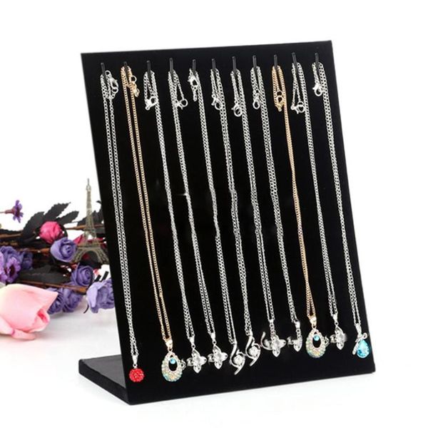 11 hooks l shape bracelet chain necklace jewelry display holder stand organizer high-grade thickening bracelet display stand, Pink;blue
11 hooks l shape bracelet chain necklace jewelry display holder stand organizer high-grade thickening bracelet display stand, Pink;blue