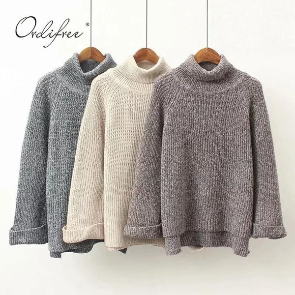 ordi2019 autumn winter women turtleneck sweater long sleeve warm thick knitted sweater christams jumper pull femme1, White;black
ordi2019 autumn winter women turtleneck sweater long sleeve warm thick knitted sweater christams jumper pull femme1, White;black