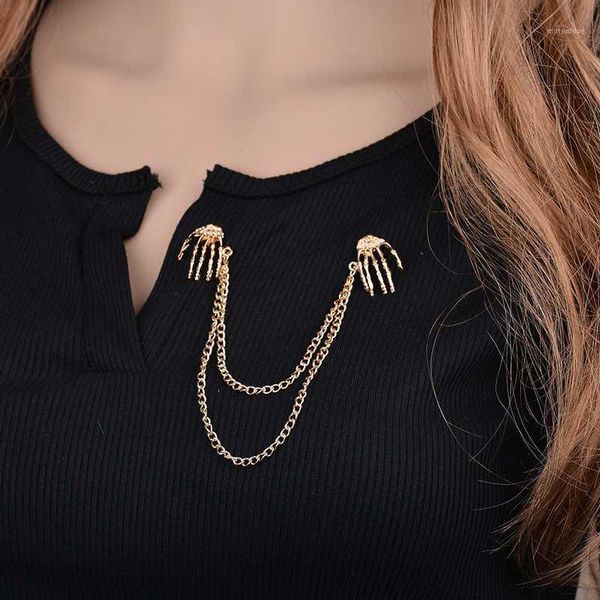pins, brooches ins skeleton hand bone claw skull pins and for lapel pin garment scarf jewelry rhinestone gothic punk bh2000131, Gray
pins, brooches ins skeleton hand bone claw skull pins and for lapel pin garment scarf jewelry rhinestone gothic punk bh2000131, Gray