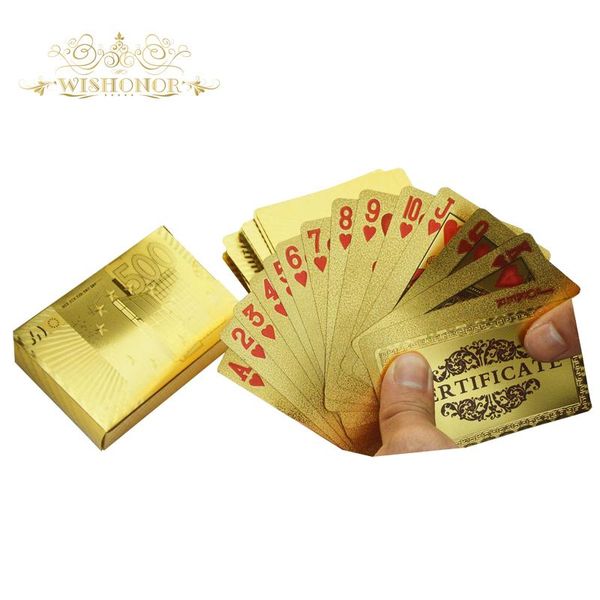 good euro 500 style 24 carat gold foil playing cards pvc waterproof plastic playing card club game playing wmtche
good euro 500 style 24 carat gold foil playing cards pvc waterproof plastic playing card club game playing wmtche