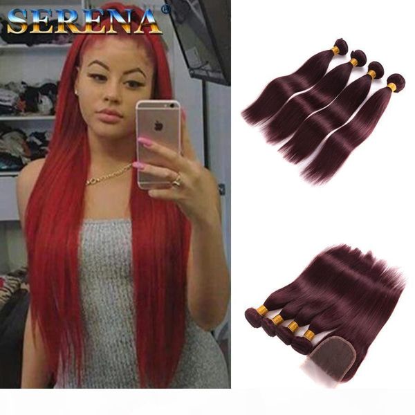 burgundy wine red 99j brazilian virgin hair closure bundles peruvian malaysian indian straight virgin human hair extensions weaves closure, Black;brown
burgundy wine red 99j brazilian virgin hair closure bundles peruvian malaysian indian straight virgin human hair extensions weaves closure, Black;brown