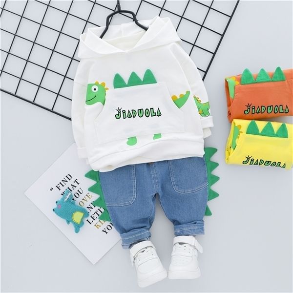 hylkidhuose inafnt newborn clothing sets 2020 autumn baby boys girls clothes dinosaur hooded t shirt jeans kids children costume y1116, White
hylkidhuose inafnt newborn clothing sets 2020 autumn baby boys girls clothes dinosaur hooded t shirt jeans kids children costume y1116, White