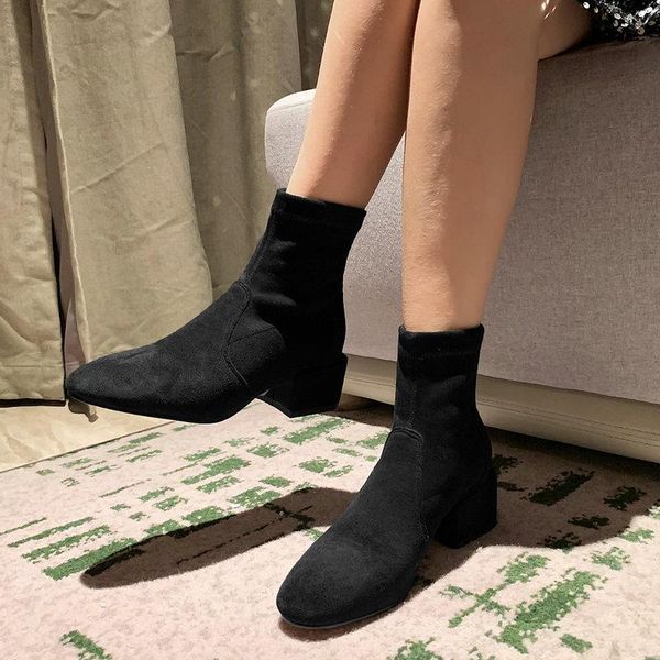boots nude black gray faux suede sock women winter square head short ladies stretch 2021 ankle woman shoes
boots nude black gray faux suede sock women winter square head short ladies stretch 2021 ankle woman shoes