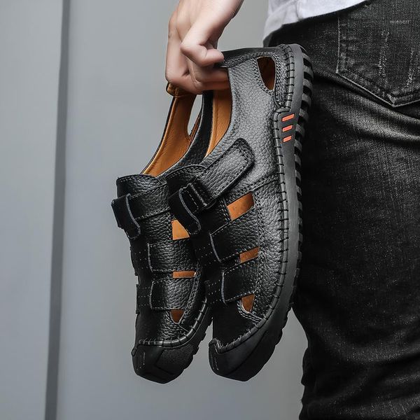 mens man sandalet sandale sandalia cuero casual big sandalias rubber sandalle mens leather sandalsslippers heren para de1, Black
mens man sandalet sandale sandalia cuero casual big sandalias rubber sandalle mens leather sandalsslippers heren para de1, Black