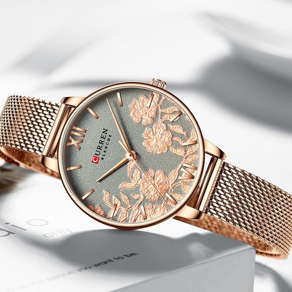women watches curren brand luxury stainless steel strap wristwatch for women clock fashion quartz ladies watch reloj mujer 210517, Slivery;brown
women watches curren brand luxury stainless steel strap wristwatch for women clock fashion quartz ladies watch reloj mujer 210517, Slivery;brown