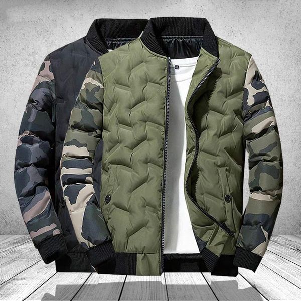 mens winter jackets and coats outerwear clothing 2020 camouflage bomber jacket men's windbreaker thick warm male parkas, Black
mens winter jackets and coats outerwear clothing 2020 camouflage bomber jacket men's windbreaker thick warm male parkas, Black