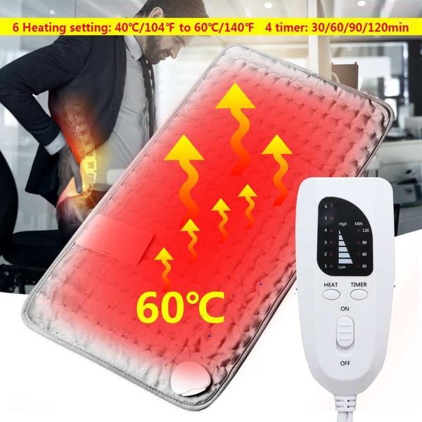 home heaters us/uk plug 6 heating setting electric thermal therapy heated pad neck back pain body relief soft fabric grey timer 75w safe cos
home heaters us/uk plug 6 heating setting electric thermal therapy heated pad neck back pain body relief soft fabric grey timer 75w safe cos