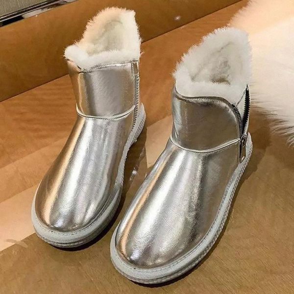 waterproof rhinestone women winter shoes fox fur leather wool fur snow boot silver flat platform round toe zapatos mujer #ww8k
waterproof rhinestone women winter shoes fox fur leather wool fur snow boot silver flat platform round toe zapatos mujer #ww8k