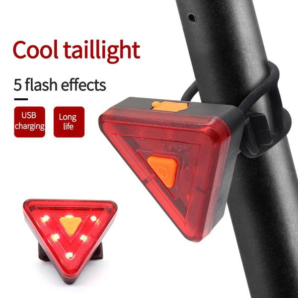 bike lights led rear light 6 modes usb rechargeable cycling taillight night warning lamp for bicycle triangle tail
bike lights led rear light 6 modes usb rechargeable cycling taillight night warning lamp for bicycle triangle tail