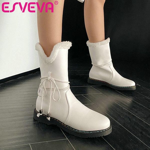 boots esveva 2021 square low heel pu leather elegant women shoes round toe ankle fashion ladies snow big size 34-39, Black
boots esveva 2021 square low heel pu leather elegant women shoes round toe ankle fashion ladies snow big size 34-39, Black