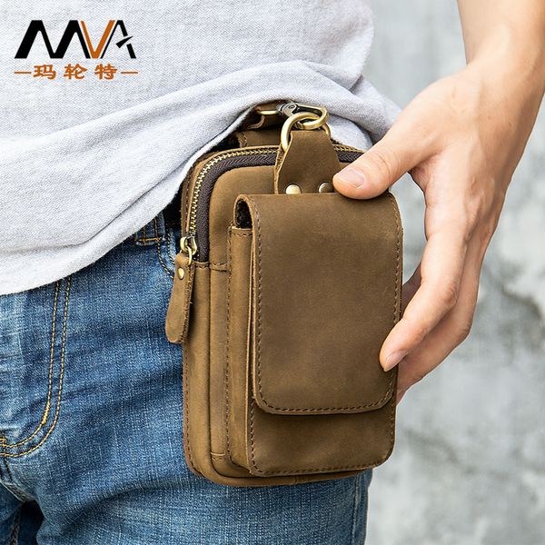 retro waist bag head leather belt bag men's working site wearing belt vertical leather multi-function mobile phone bag, Black;red
retro waist bag head leather belt bag men's working site wearing belt vertical leather multi-function mobile phone bag, Black;red