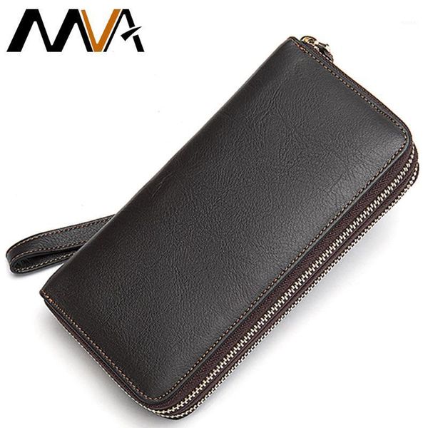 mva men's genuine leather wallet male clutch bags long purse for men's wallets double zip mens purse card holder men money bags1, Red;black
mva men's genuine leather wallet male clutch bags long purse for men's wallets double zip mens purse card holder men money bags1, Red;black