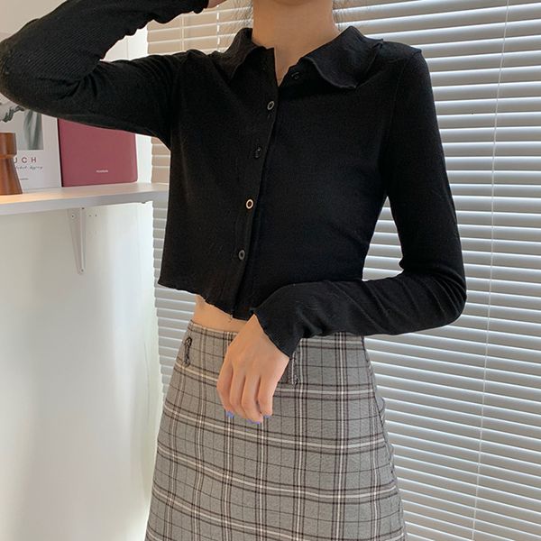2021 new 4 colours korean style thin basic color knitted cardigan long sleeve t-shirts of women femme shirt (f4108 tmj5, White
2021 new 4 colours korean style thin basic color knitted cardigan long sleeve t-shirts of women femme shirt (f4108 tmj5, White