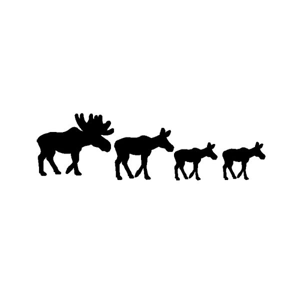 16.6cm*4.9cm interesting moose family vinyl high-quality car sticker decal black silver c15-3228
16.6cm*4.9cm interesting moose family vinyl high-quality car sticker decal black silver c15-3228