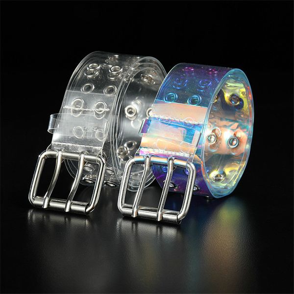 3.8cm transparent pvc women light laser metal belt 2 line pin buckle belts for ladies girl jeans dress waist, Black;brown
3.8cm transparent pvc women light laser metal belt 2 line pin buckle belts for ladies girl jeans dress waist, Black;brown
