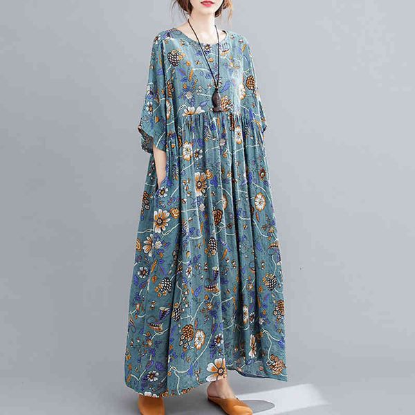 one piece baggy mori girl cotton linen sundress oversized o-neck short sleeve summer dresses floral print ladies vestido, Black;gray
one piece baggy mori girl cotton linen sundress oversized o-neck short sleeve summer dresses floral print ladies vestido, Black;gray