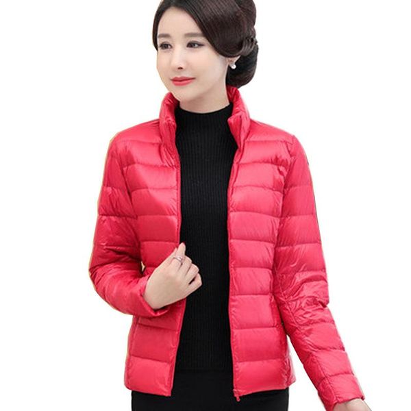 women's down & parkas 2021 winter cotton coat light pad short jacket middle-aged solid color warm, Black
women's down & parkas 2021 winter cotton coat light pad short jacket middle-aged solid color warm, Black