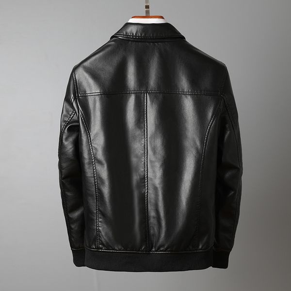 autumn 2021 new men's korean trend slim youth lapel leisure locomotive pu leather jacket, Black;brown
autumn 2021 new men's korean trend slim youth lapel leisure locomotive pu leather jacket, Black;brown