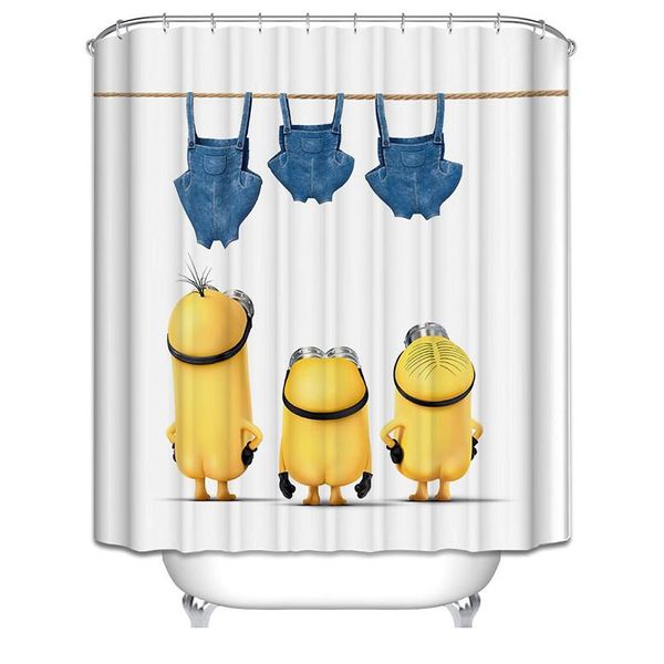 yellow shower curtains mischievous minions series shower curtains bath curtain polyester waterproof bathroom curtai bbyxrw 
yellow shower curtains mischievous minions series shower curtains bath curtain polyester waterproof bathroom curtai bbyxrw