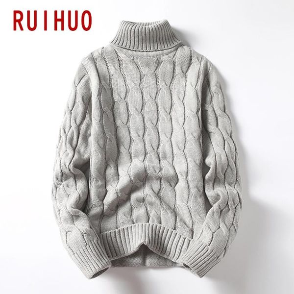 men's sweaters ruihuo solid knitted sweater men clothing mens turtleneck pull clothes pullover 2021 autumn winter -3xl, White;black
men's sweaters ruihuo solid knitted sweater men clothing mens turtleneck pull clothes pullover 2021 autumn winter -3xl, White;black