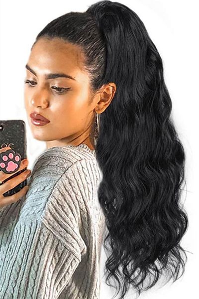 pretty wrap drawstring ponytail human hair brazilian body wave pony tail remy hair clip in ponytail extensions for ladies 160g, Black
pretty wrap drawstring ponytail human hair brazilian body wave pony tail remy hair clip in ponytail extensions for ladies 160g, Black