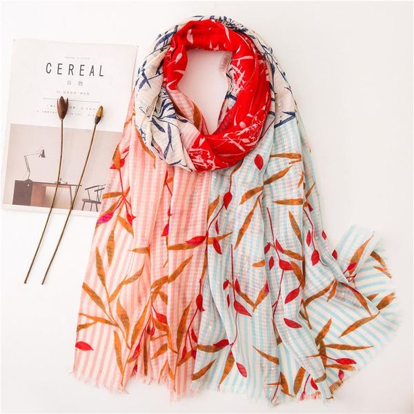 ladies fashion ombre floral leaves patchwork viscose shawl scarf women brand designer wrap pashminas stole bufandas muslim hijab, Blue;gray 
ladies fashion ombre floral leaves patchwork viscose shawl scarf women brand designer wrap pashminas stole bufandas muslim hijab, Blue;gray
