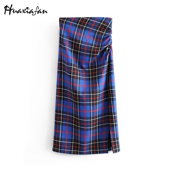huaxiafan women skirt blue split plaid skirt female straight autumn vintage style office lady long skirts faldas mujer moda y200326, Black
huaxiafan women skirt blue split plaid skirt female straight autumn vintage style office lady long skirts faldas mujer moda y200326, Black