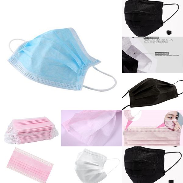 50factory masks face adults pink thick black disposable salon labor protection facemask to prevent s nvlc
50factory masks face adults pink thick black disposable salon labor protection facemask to prevent s nvlc