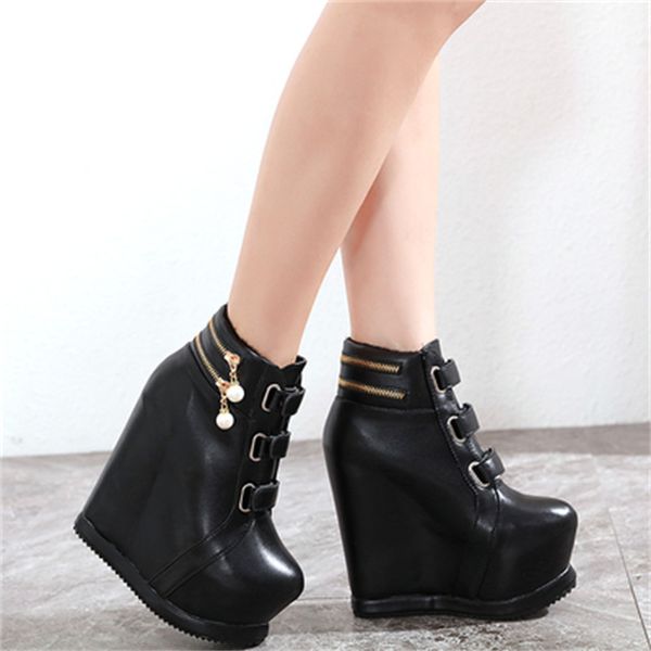 2020 new winter muffin tube thick bottom heels women's shoes slope heel teddy boots 594u, Black
2020 new winter muffin tube thick bottom heels women's shoes slope heel teddy boots 594u, Black
